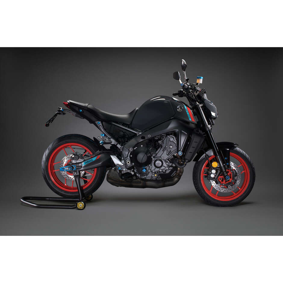 Cavalletto Posteriore in Ferro LighTech RSF036 con Forchette Nero