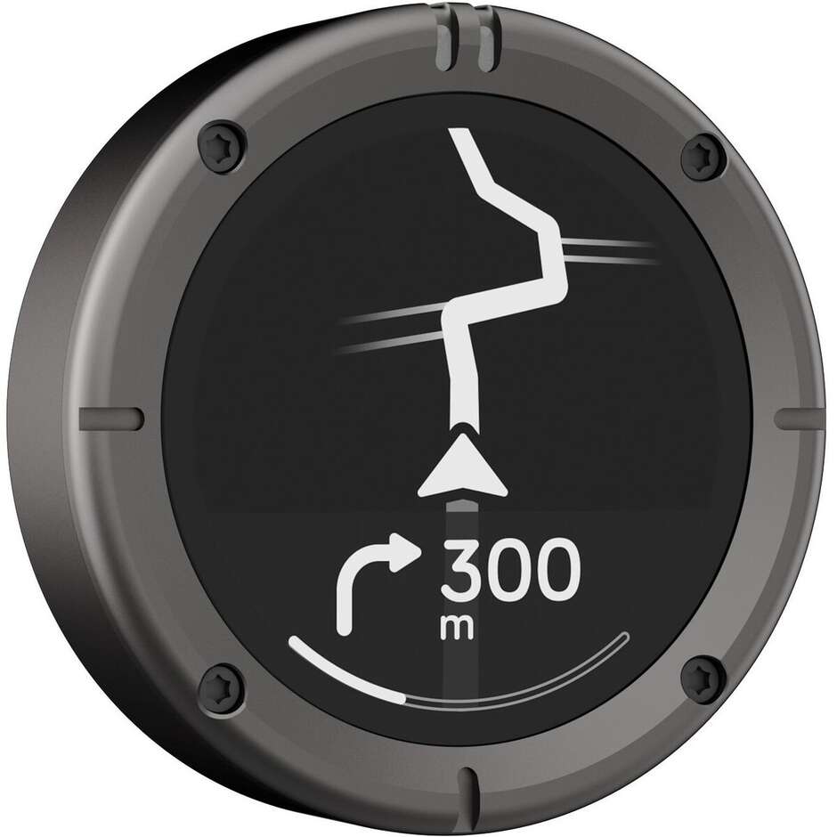CellularLine Beeline Moto II Bluetooth Motorrad GPS Navigator Gunmetal Grey Mini