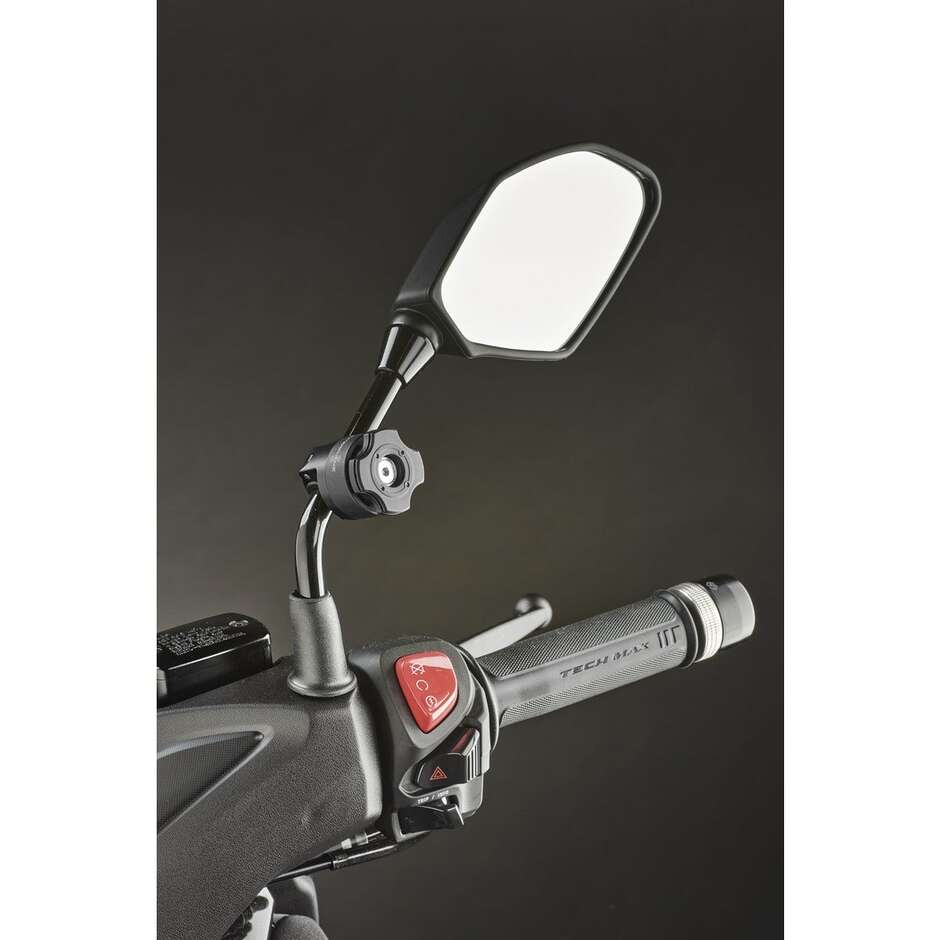 CellularLine Interphone Motorcycle Mirror Mount for Quiklox Cases