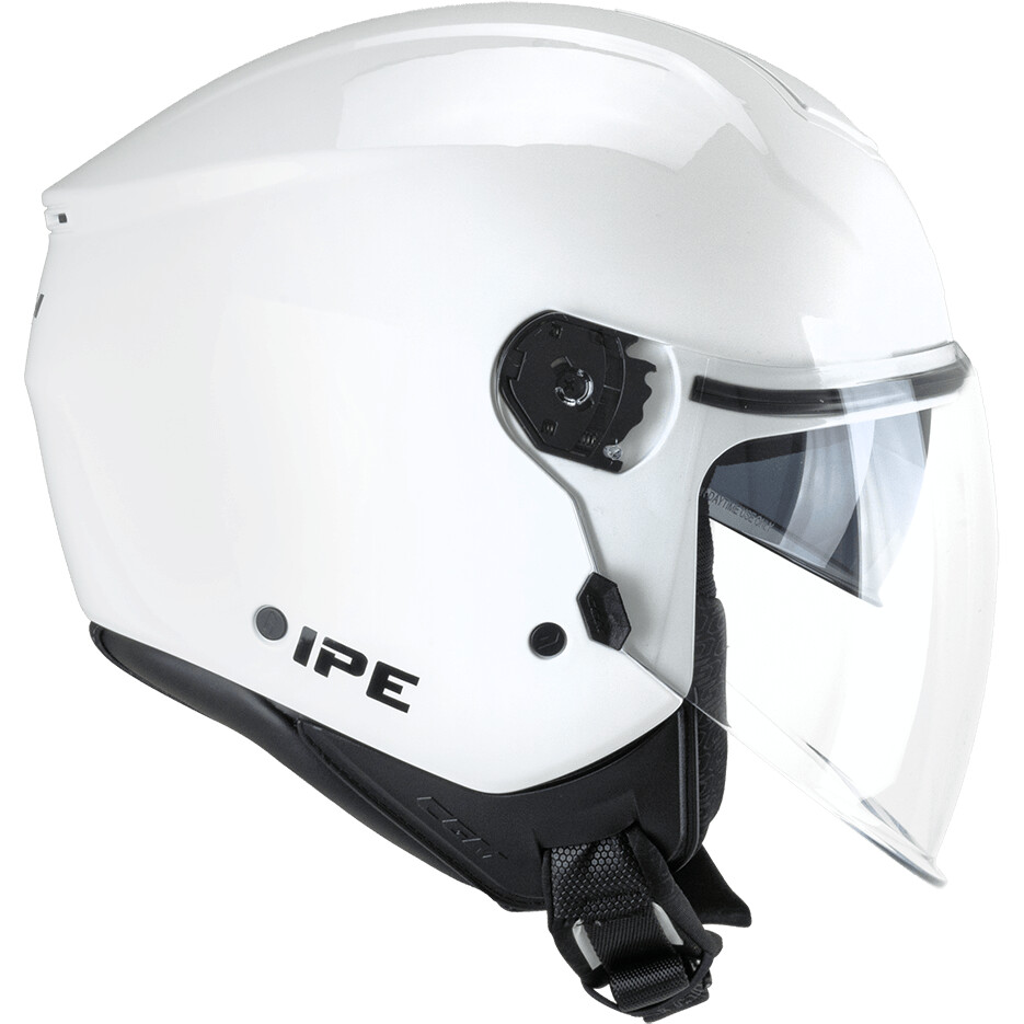 CGM 126A IPE MONO White Jet Motorcycle Helmet