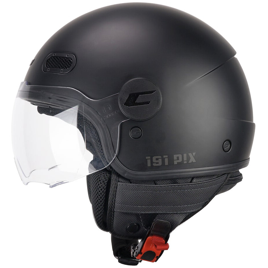 CGM 191A PIX MONO Jet Motorcycle Helmet Shaped matt black