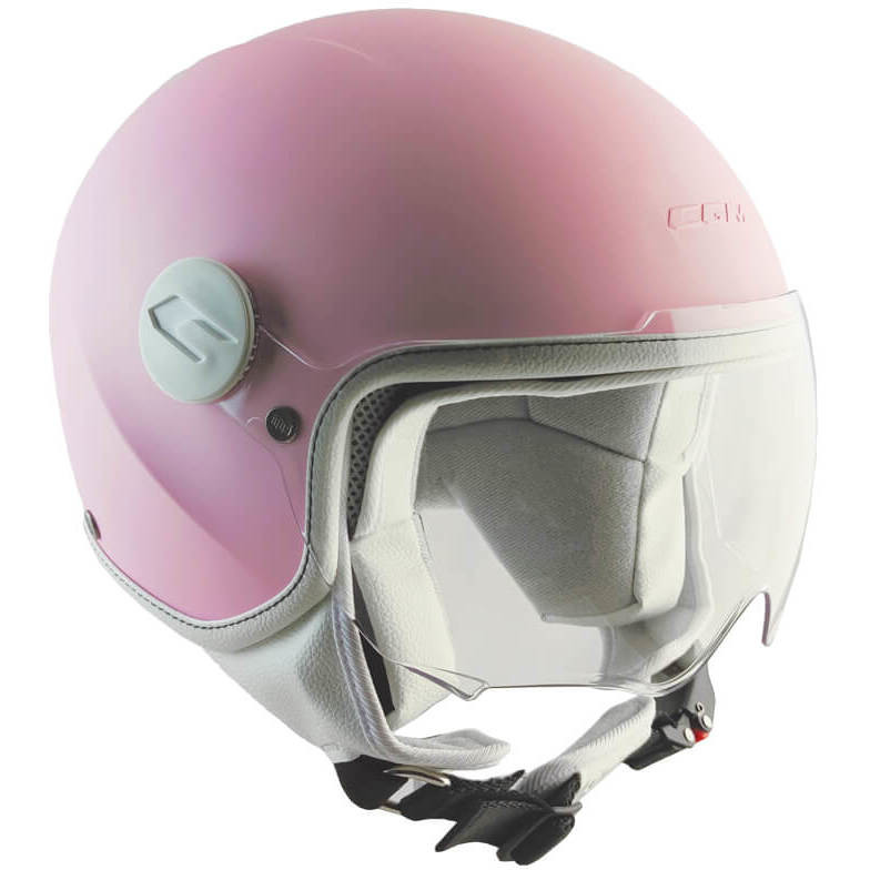 CGM 205A MAGIC MONO Kinder Jet Helm Helm Visier Matt Pink Visier