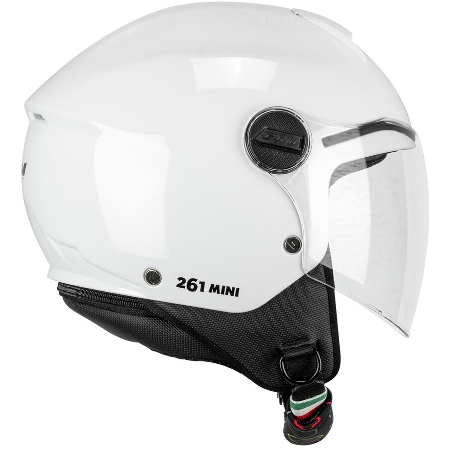 CGM 261a MINI MONO Child Jet Motorcycle Helmet White