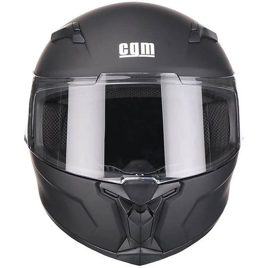 CGM 307A VALENCIA Integral Motorcycle Helmet Matte Black