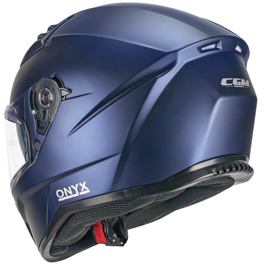 CGM 333A ONYX MONO Full Face Motorcycle Helmet Satin Blue