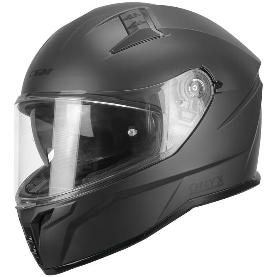 CGM 333A ONYX MONO Integral-Motorradhelm Matt Graphit