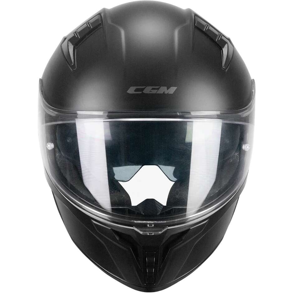 CGM 333A ONYX MONO Integral-Motorradhelm Mattschwarz