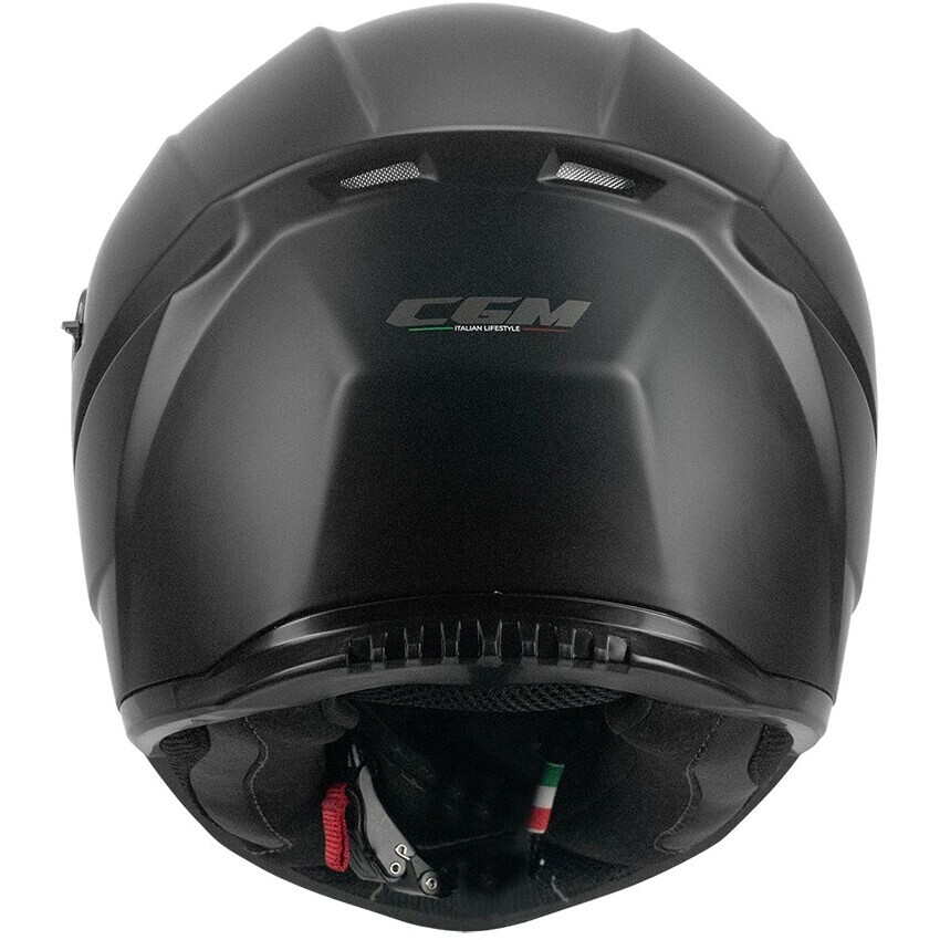 CGM 333A ONYX MONO Integral-Motorradhelm Mattschwarz