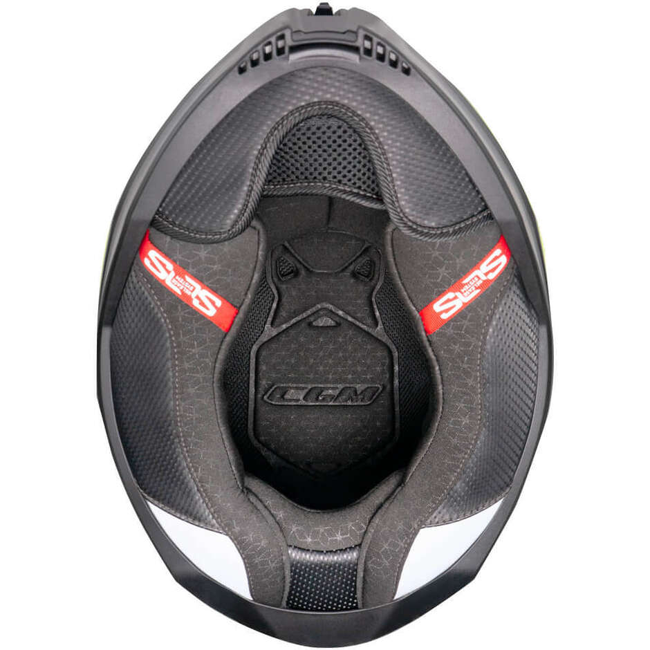 CGM 363G SHOT RACE Full Face Motorcycle Helmet Blue Purple Red