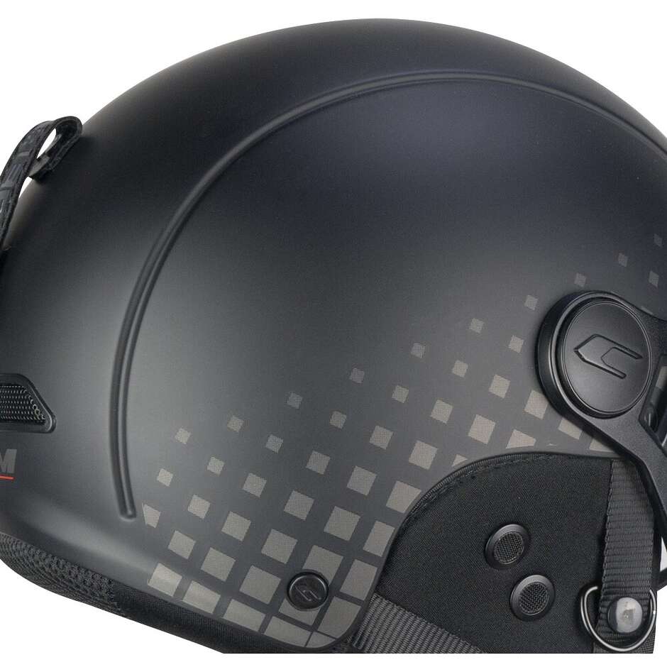 CGM 801S EBI TONE Bicycle Helmet Black Gray matt
