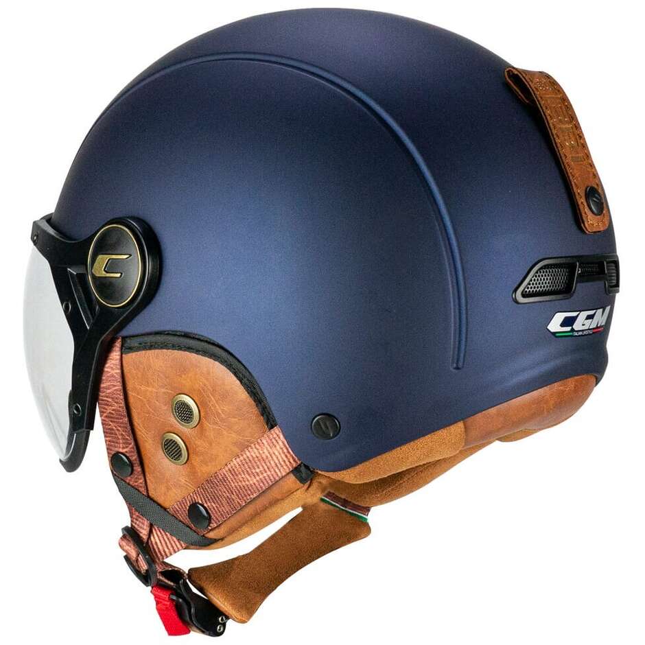 CGM 801V EBI VINTAGE Bike Helmet Satin Blue