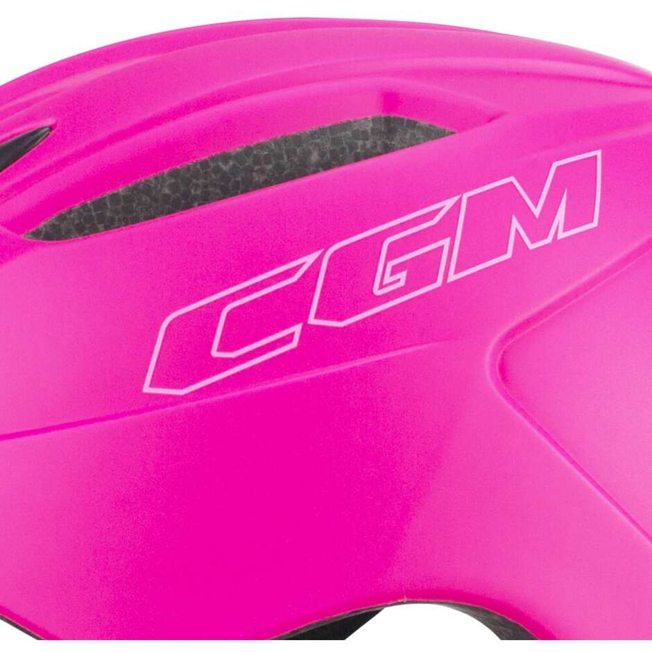 CGM 870A Child Bike Helmet MONO WHEELS Matt fuchsia