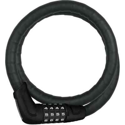 Antivol Vélo ABUS Steel-O-Chain 5805C/110 - Chaîne Noire à Code, 85 Cm - Neuf