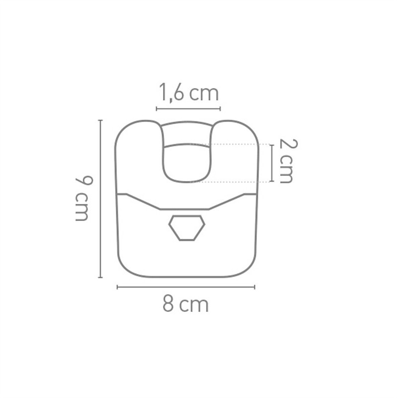 Chaine Antivol Homologuée SRA FR Sécurité 120cm FR50120 - Chaine