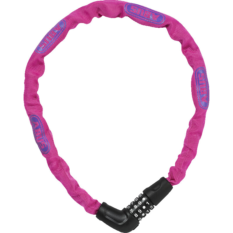 Antivol à Chaîne ABUS Steel-O-Chain 5805C – 5 Mm, 110 Cm, Code, Niveau De Sécurité 4, Noir