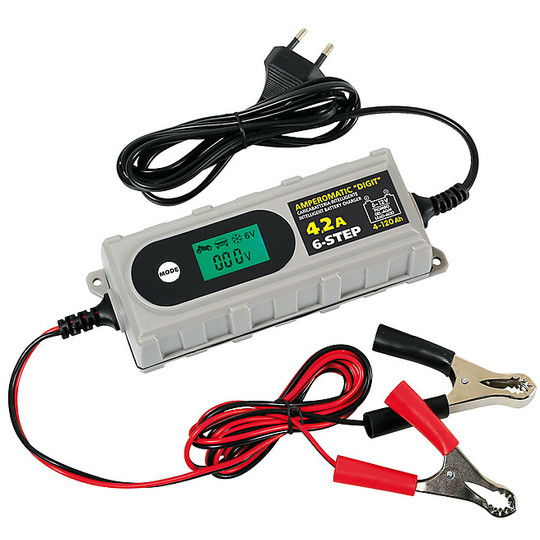 Chargeur de batterie intelligent Amperomatic DIGIT 6-12V 4-120 Ah