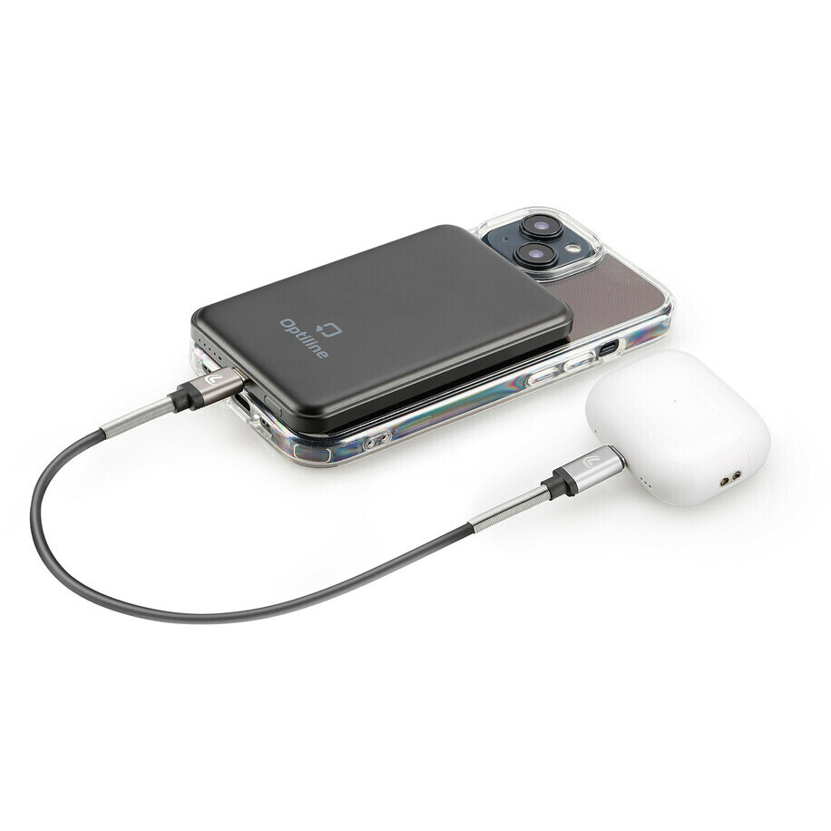 Chargeur portable compatible avec Mag Case Optiline et MagSafe MAG POWER 5000