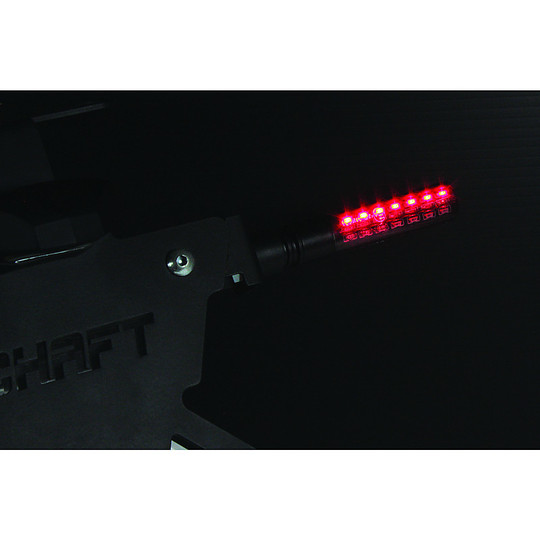 Chas Enigma LED-Verschlüsselungslampen Sequentiell genehmigte Arrears Black Smoke Reflector