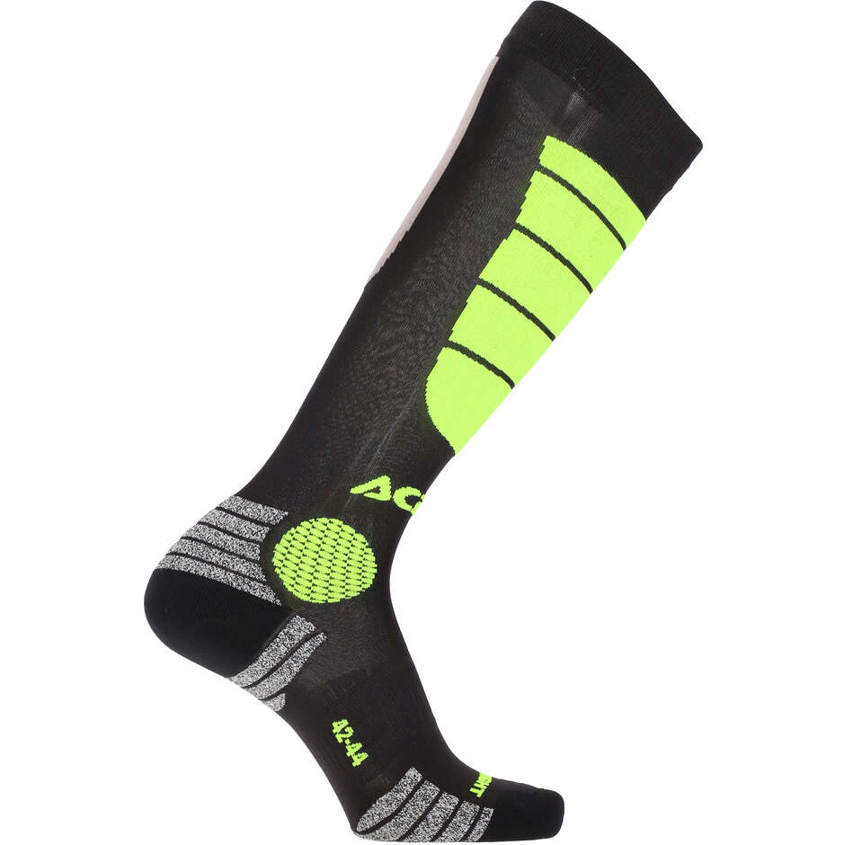 Chaussettes Acerbis MX Impact Noir Jaune