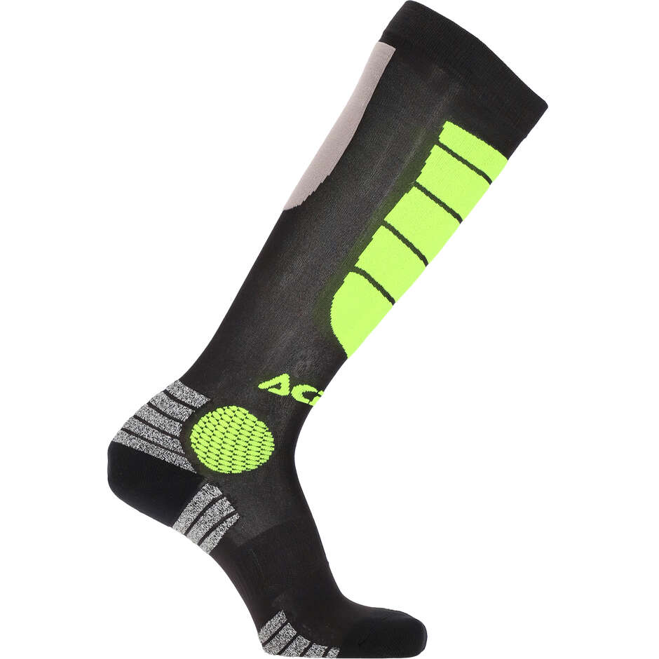 Chaussettes Acerbis MX Impact Noir Jaune
