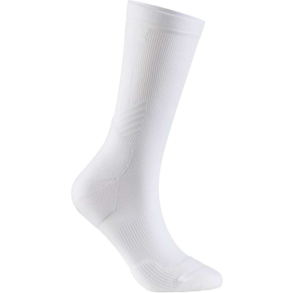 Chaussettes de cyclisme Sixs AEROTECH V2 blanches