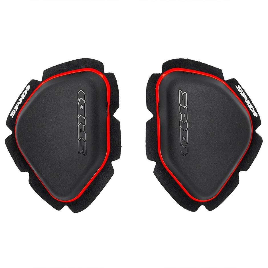 Chaussettes moto Spidi RACING SLIDER Noir Rouge Fluo