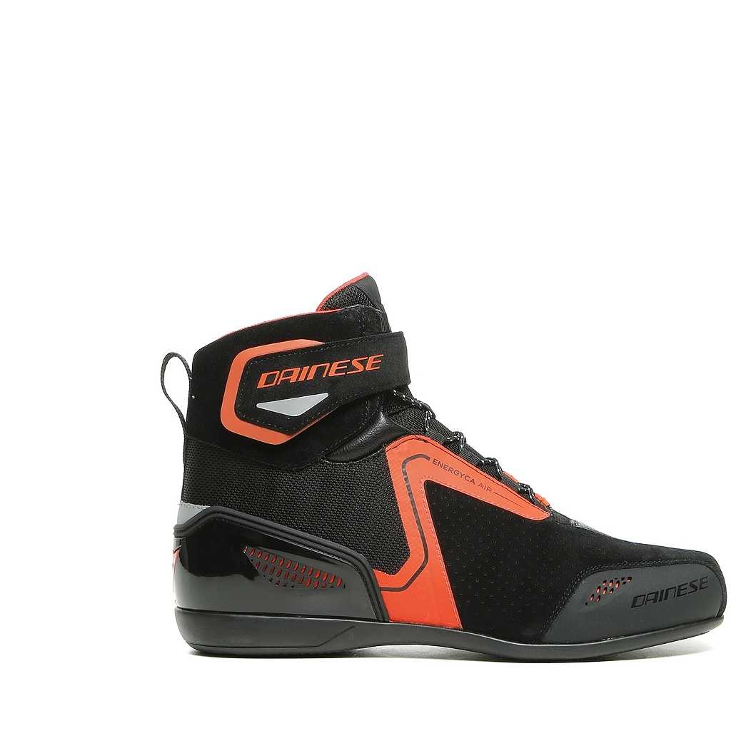 Dainese Chaussures Dainese Energyca Air Noir/Fluo-Rouge 