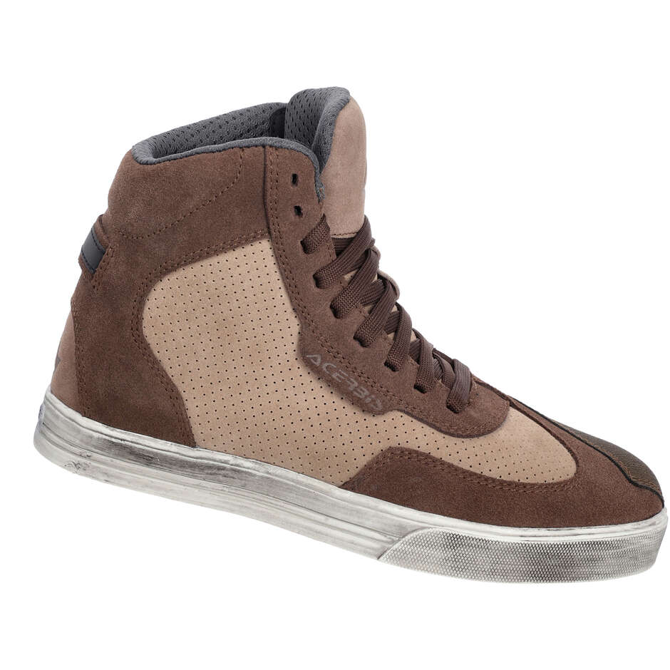 Chaussures de moto Acerbis VELOCITY RAW marron