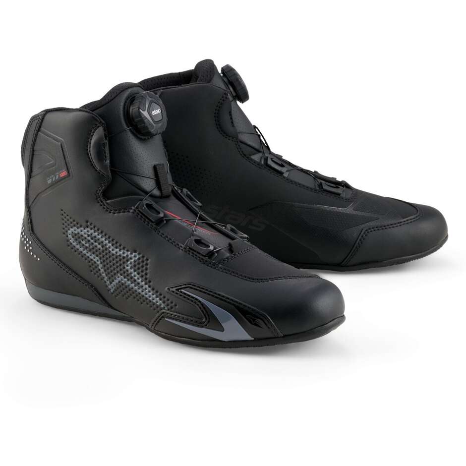 Chaussures de moto Alpinestars CELER Noir Gris foncé