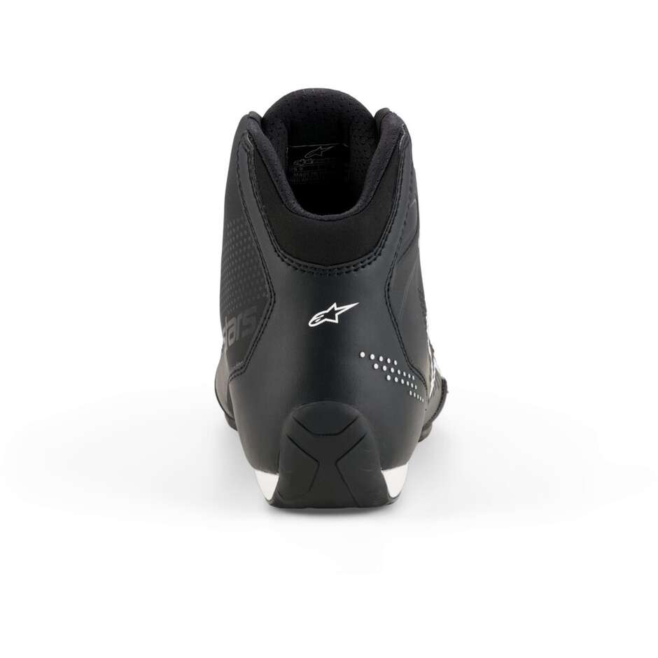 Chaussures de moto Alpinestars CELER noires et blanches