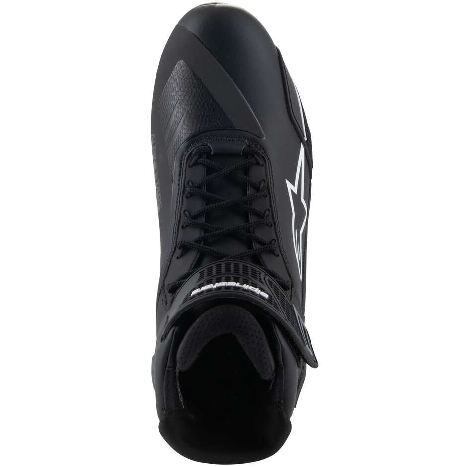 Chaussures de moto Alpinestars FASTER-4 Noir Blanc