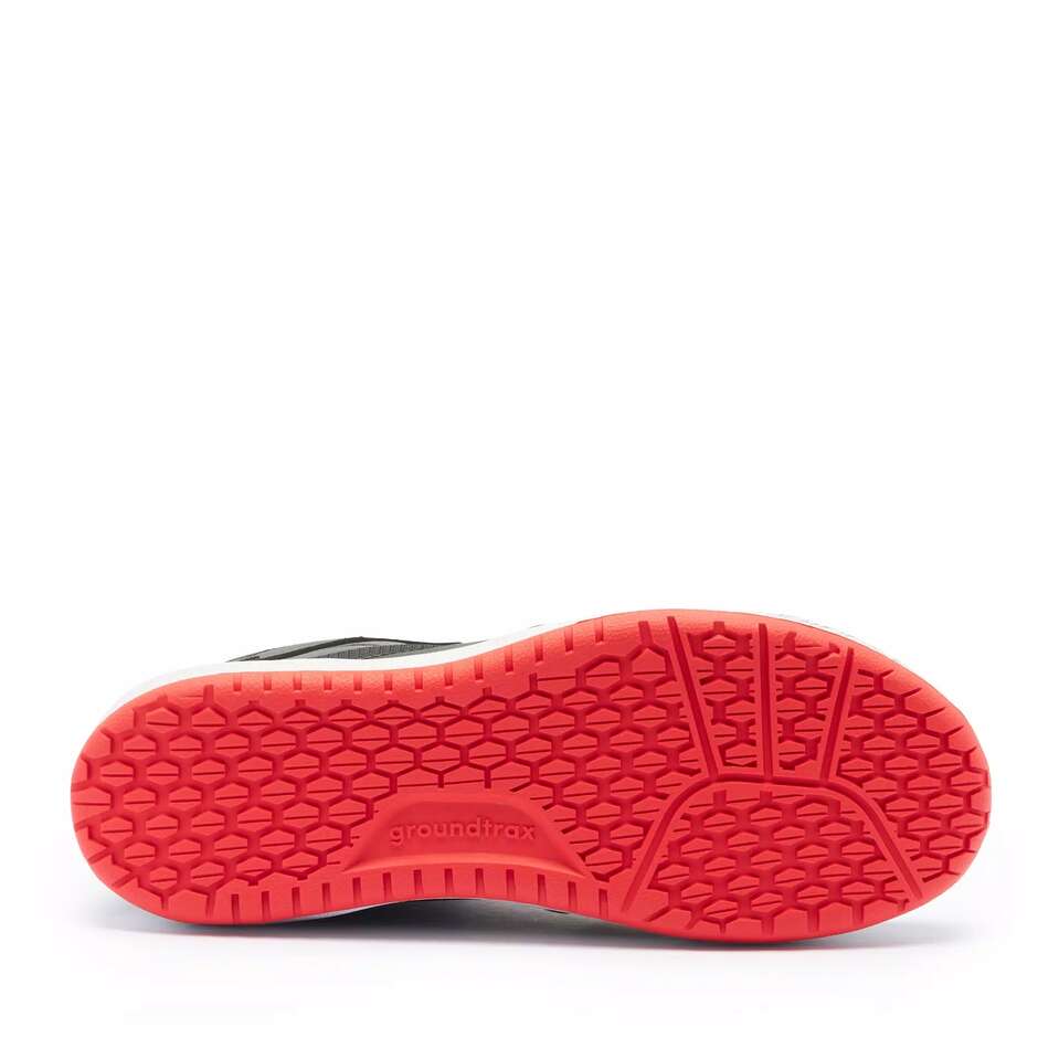 Chaussures de moto Dainese SUBURB D-WP # Noir Blanc Rouge Lave
