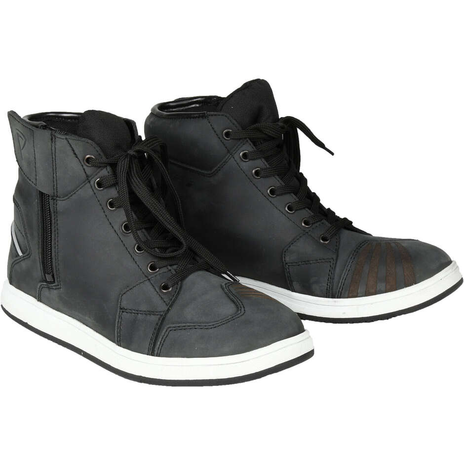 Chaussures de moto DIFI Launch Aerotex noires