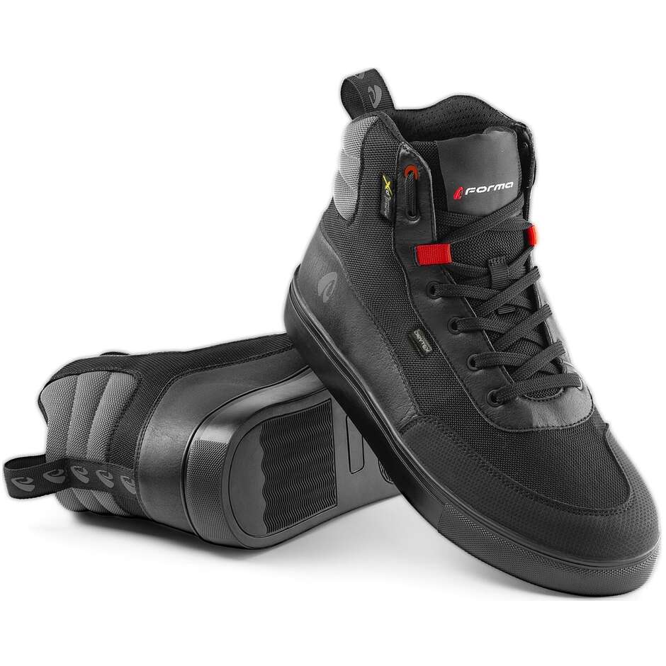 Chaussures de moto d'été Forma MILANO DRY noir