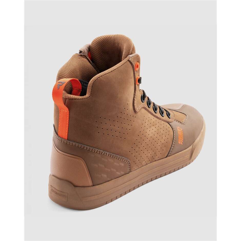 Chaussures de moto marron Rebelhorn SPIKE
