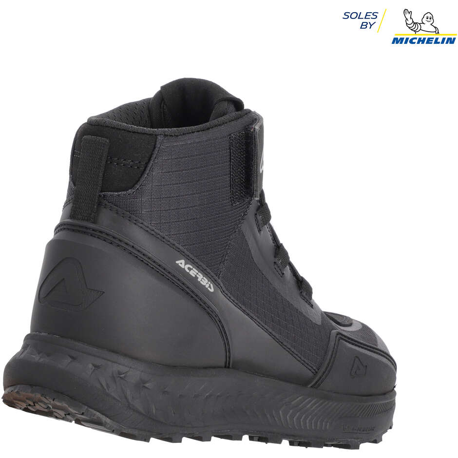 Chaussures de moto noires Acerbis VELOCITY TERRA