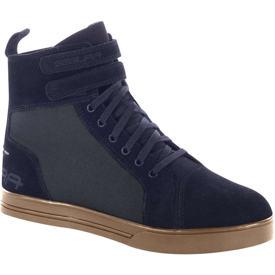 Chaussures de moto noires Segura CONTACT