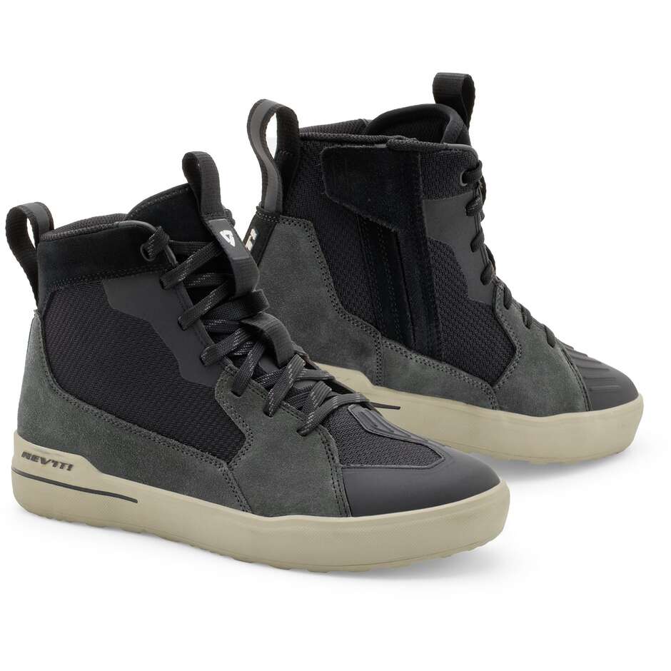 Chaussures de moto pour femmes Rev'it Arrow 2, gris sable