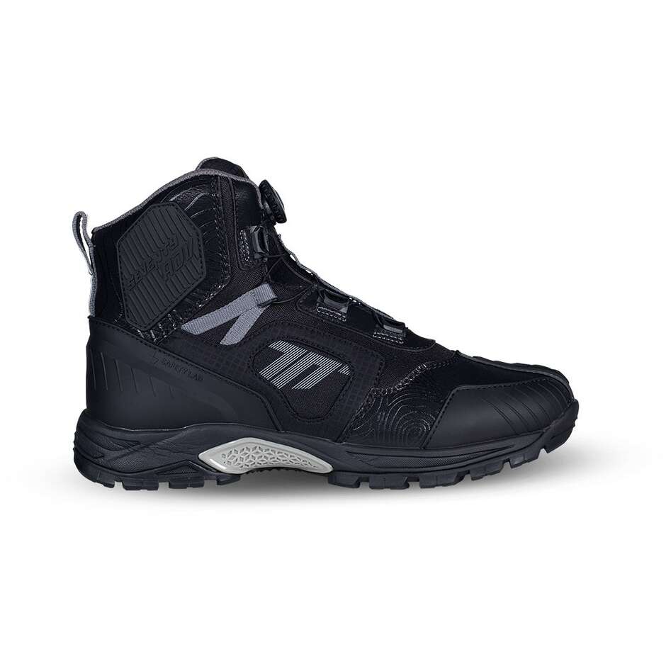 Chaussures de moto Seventy Degrees SD-BA7 STELVIO LOW Noir Gris