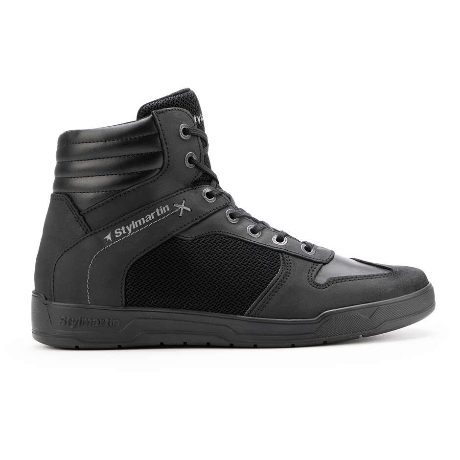 Chaussures de moto Stylmatin ATOM EVO noires