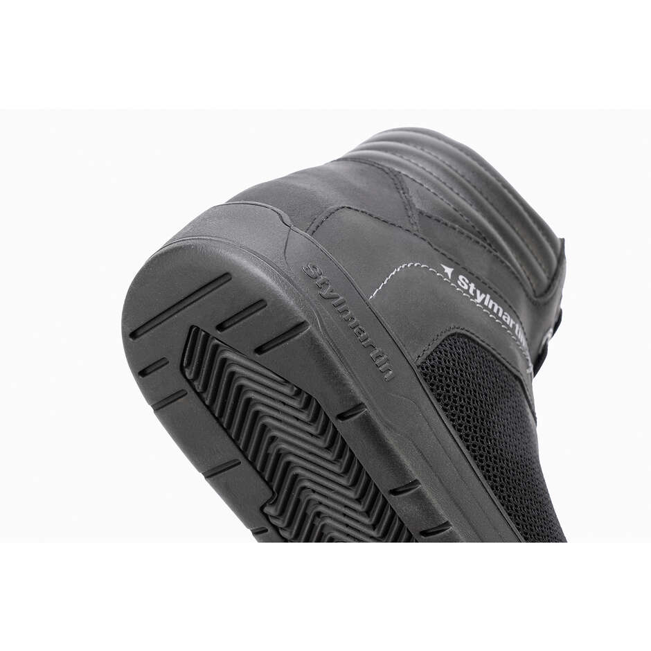 Chaussures de moto Stylmatin ATOM EVO noires