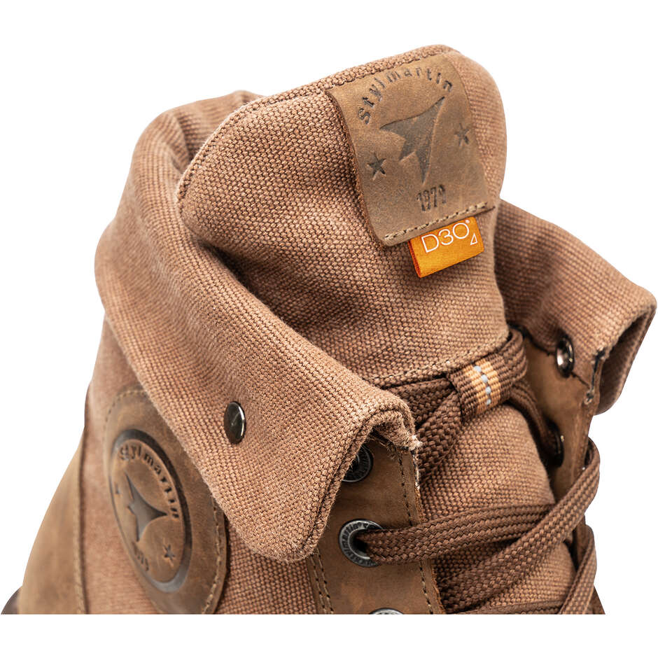 Chaussures de moto Stylmatin SMITH AIR marron