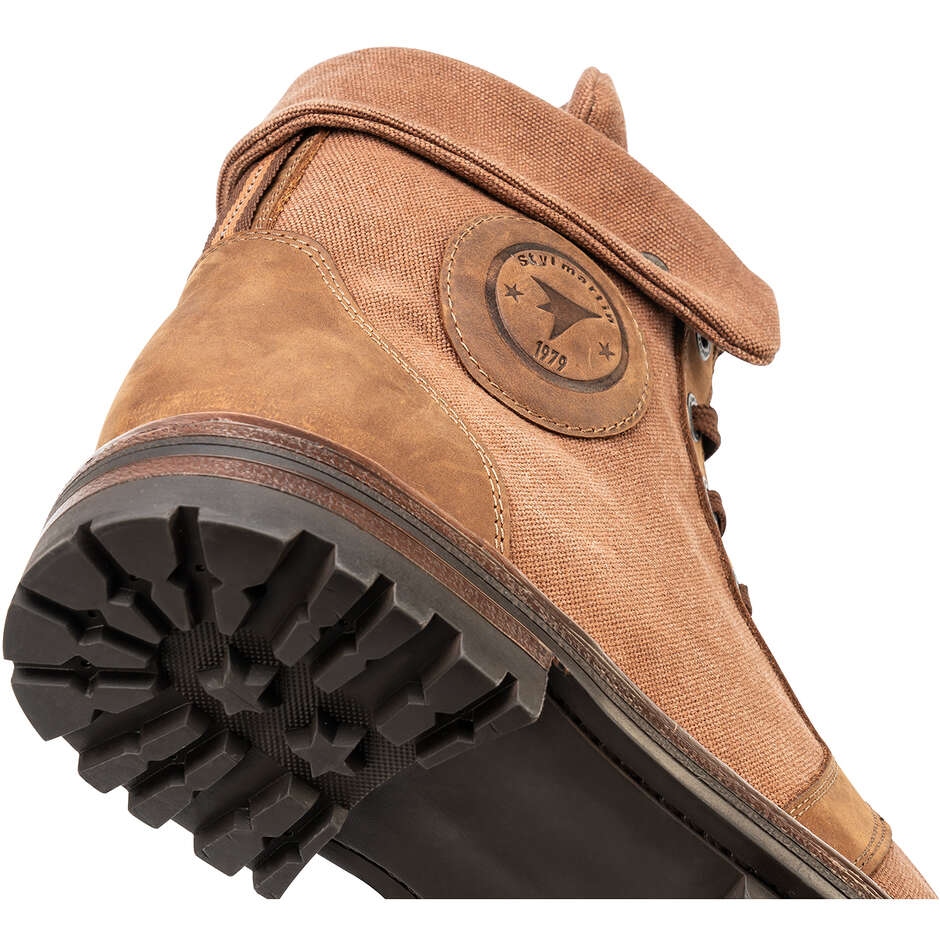Chaussures de moto Stylmatin SMITH AIR marron