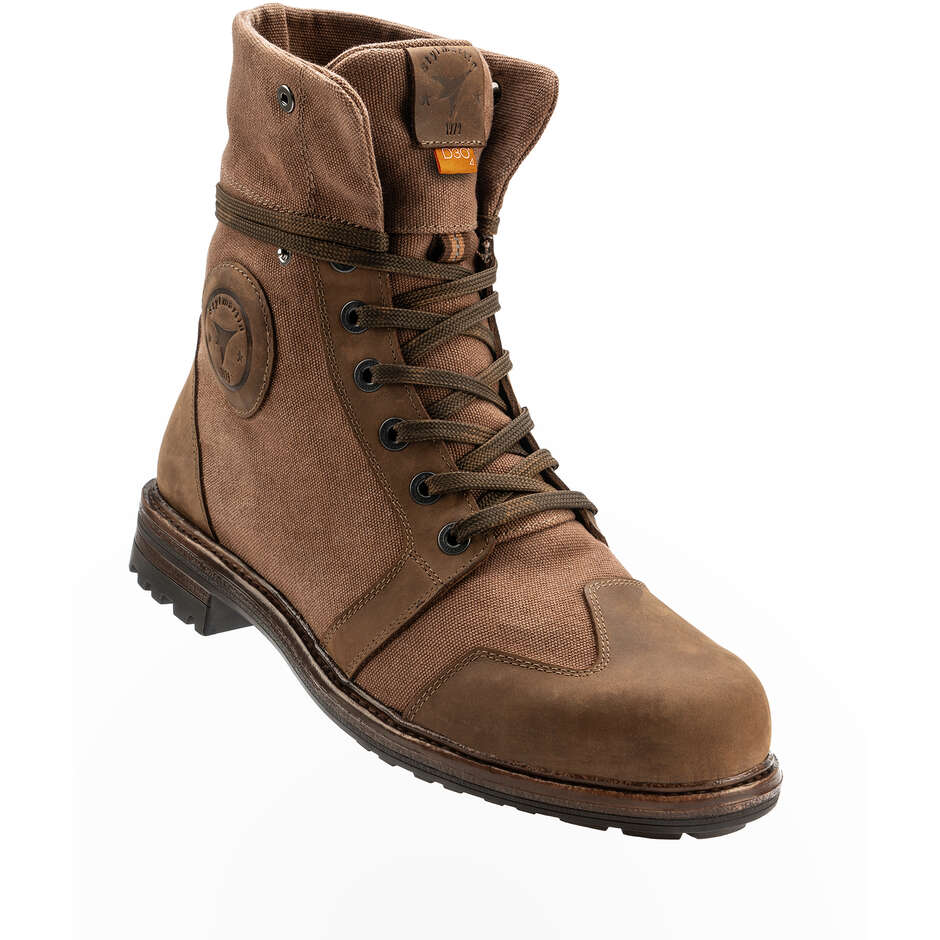Chaussures de moto Stylmatin SMITH AIR marron