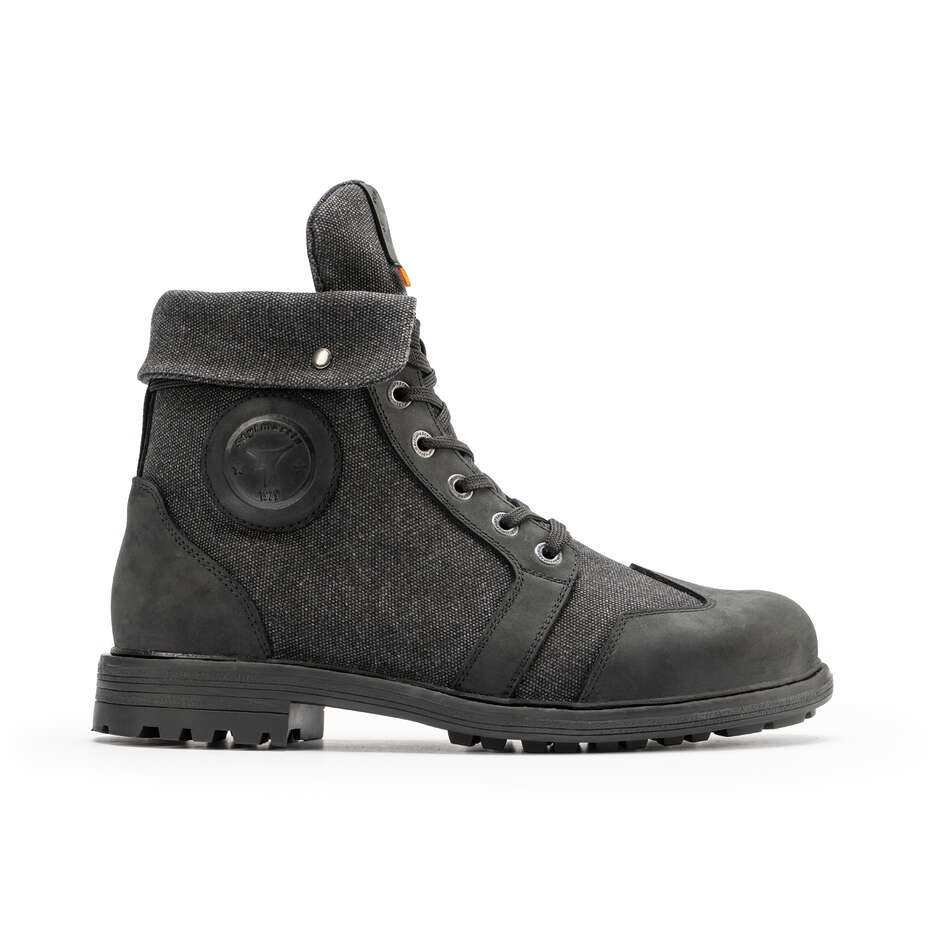 Chaussures de moto Stylmatin SMITH WP Noir