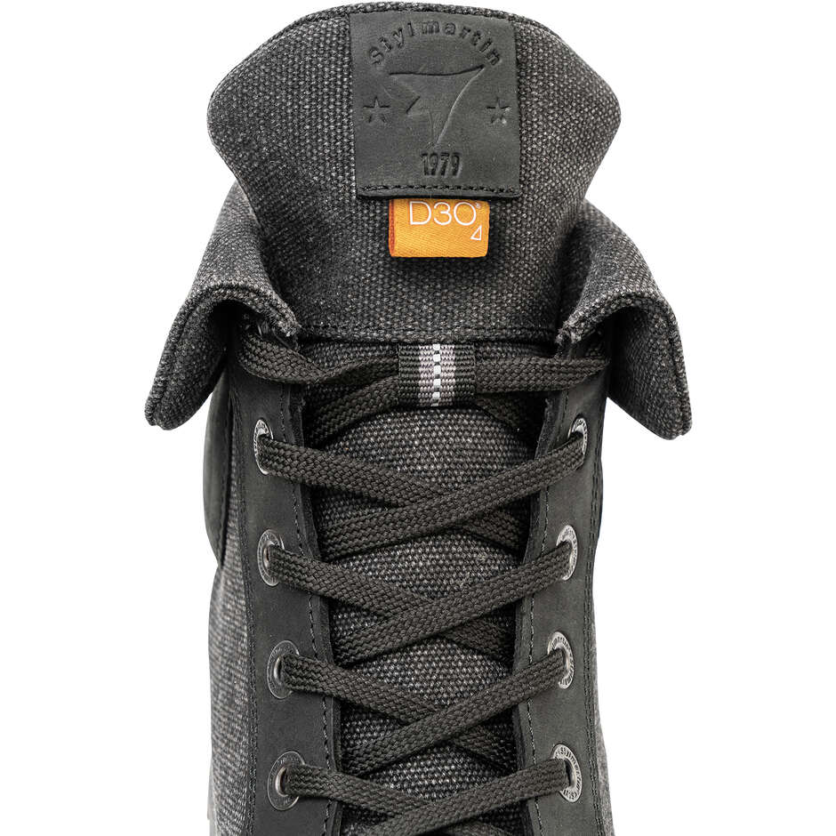 Chaussures de moto Stylmatin SMITH WP Noir