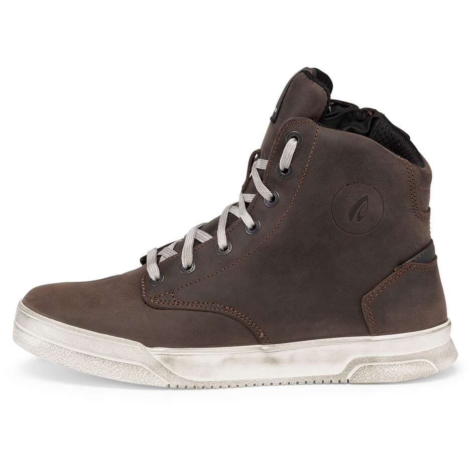 Chaussures de moto urbaines décontractées Shape CITY DRY Marron