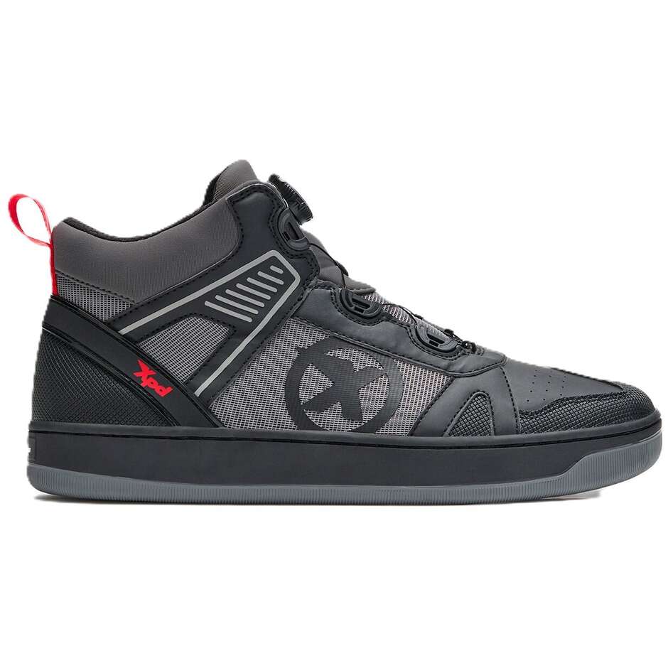 Chaussures de moto Xpd MOTO FAST Noir/Anthracite