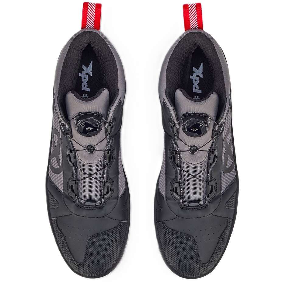 Chaussures de moto Xpd MOTO FAST Noir/Anthracite