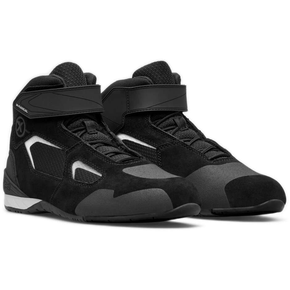 Chaussures de sport moto XPD X-RADICAL noir gris